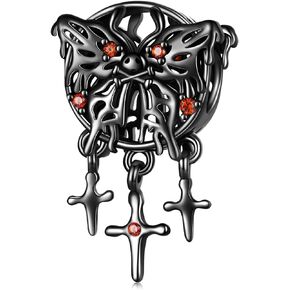 Halloween Skull Butterfly Charms, 925 Sterling Silver Black Cat Charm, Haunted House Ghost Charm, Pumpkin Girl Charms, Halloween Charm fits Pandora Charm Bracelet, Gifts for Halloween