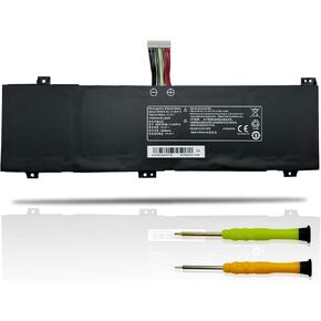 GK5CN-00-13-4S1P-0 Battery Replacement for Medion Erazer X6805 Maingear Vector 15 Schenker XMG Neo 15 Core 17 Comet Lake Getac Tongfang GK5CN5Z GK5CN6Z GK5CQ7Z GK5CN4Z GK6Z5CN GK7CN6S 62.32Wh in Kuwait