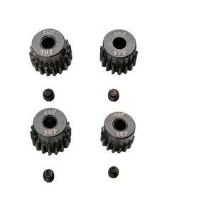 48P مجموعة تروس ترس 16T 17T 18T 19T 3.175 مللي متر لـ Traxxas Slash 2WD Hoss Rustler 4X4 VXL Slash 4X4 Bandit Nitro Stampede E Revo Maxx RC أجزاء محرك فرشاة بدون فرشاة in Kuwait