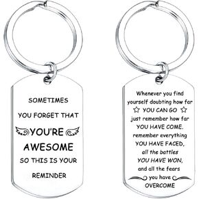 هدايا ملهمة أفضل الأصدقاء، هدية زملاء العمل، هدايا التخرج، هدايا عيد الميلاد، أحيانًا تنسى أنك رائع، لذا فهذه هي سلسلة مفاتيح التذكير الخاصة بك (أحيانًا تنسى) in Kuwait