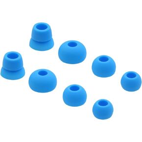 8pcs Alitutumao Replacement Earbuds Silicone Eartips Ear Buds Compatible with Powerbeats 2 Powerbeats2 Powerbeats 3 Wireless Beats by dr dre Headphones (Black)