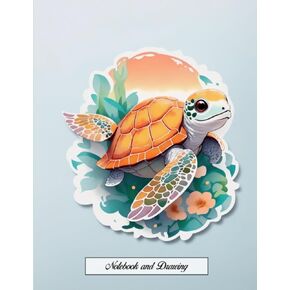 Sketch Book: Notebook for Drawing, Writing, Painting, Sketching, Doodling or Journaling, 120 Pages, 8.5x11 (Premium animal cover vol.10)