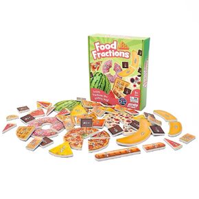 Junior Learning Food Fractions - Learn Fractions The Yummy Way, Multi