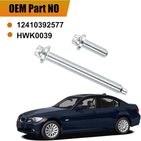 BMW كاتب بولت مجموعة 12410392577-HWK0039,128i 323i 325i 325xi 328i 328xi 330i 330xi 335i 335xi 525i 525xi 528i 528xi 530i 530xi X3 X5 E60 E70 E83 E85 E 86 E90 E92 E93 Z4 2.0L 2.5L 3.0L 3.2L 4.4L in Kuwait