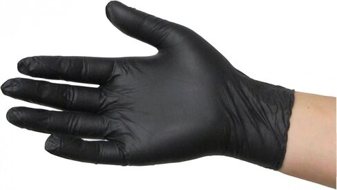 Lightning X Nitrile Exam Glove Pairs | Individually Packed | 50 Gloves | 25 Pairs | Resealable Zip Bag - Large (Fits Most) in Saudi Arabia