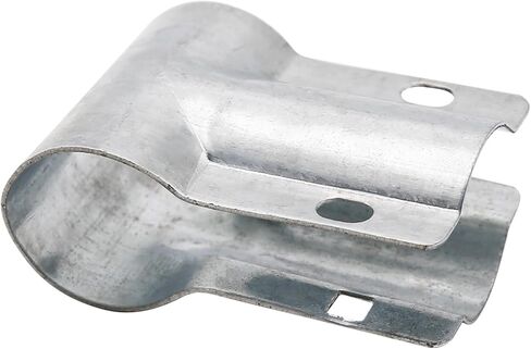 1-1/4 x 1-1/4'' TEE Joint End Rail T Clamp, Greenhouse Cross Grid Pipe Connector with Bolts and Nuts, Carbon Steel Q235B Pipe Fitting Clip for Tube OD 1-1/4''(10Packed) in Saudi Arabia
