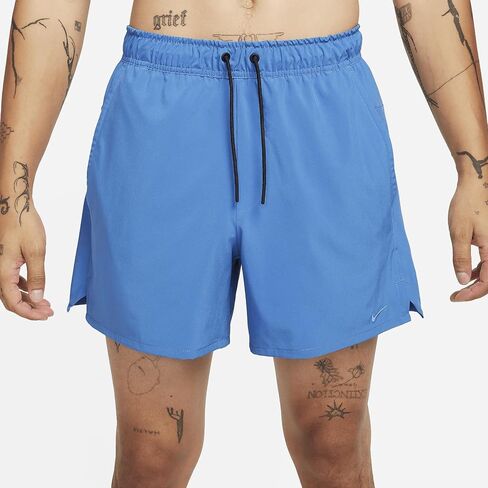 Nike Unlimited Men's Dri-FIT 5" Unlined Versatile Shorts (Star Blue/Black/Star Blue, DV9336-402) Size Large in Saudi Arabia