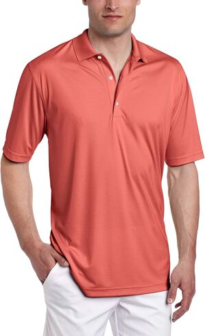 قميص بولو رجالي من Greg Norman Collection ML75 Interlock ذو نسيج صلب in Kuwait