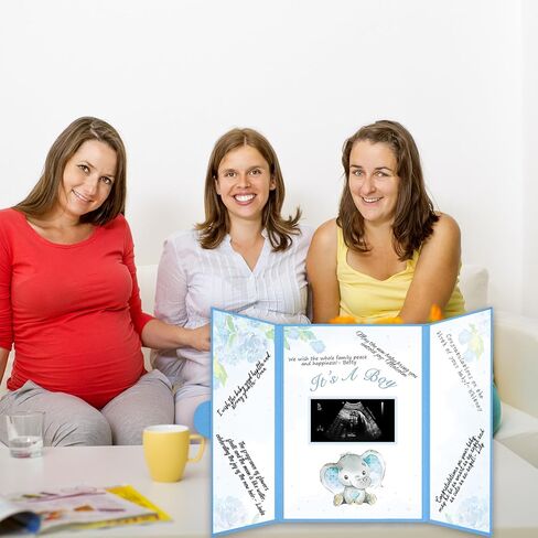 زينة حمام الطفل الفيل من كرينكس، لوحة توقيع حمام الطفل اللطيفة مع صورة، بدائل كتاب ضيوف حمام الطفل الفيل 45.72 سم × 30.48 سم، تذكار إبداعي لدش الطفل للأولاد الصغار in Kuwait