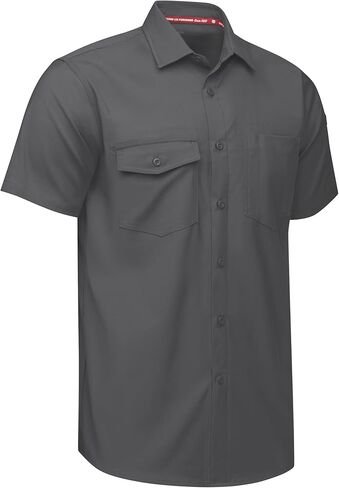 Red Kap Men's Cooling Short Sleeve Work Shirt in Kuwait