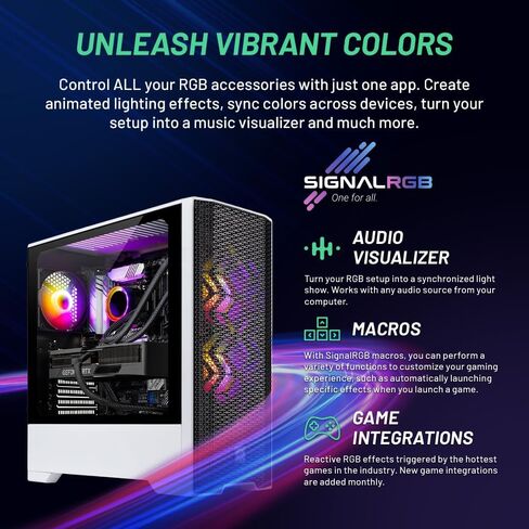 Skytech O11 Gaming PC, Ryzen 7 7800X3D 4.2 GHz (5GHz Turbo Boost), NVIDIA RTX 4070 Ti Super 16GB GDDR6X, 1TB Gen4 SSD, 32GB DDR5 RAM 5600 RGB, 850W Gold PSU, 360mm AIO, Wi-Fi, Win 11 Home in Saudi Arabia