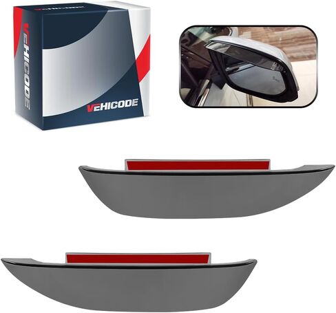 VEHICODE مرآة جانبية واقيات المطر ملحقات السيارة لمازدا CX5 CX-5 2017-2023 2022 2021 2020 2019 2018 واقي مضاد للمطر غطاء مرآة الرؤية الخلفية غطاء الحاجب ملصق خارجي ظل ثلجي (عبوتان) in Kuwait