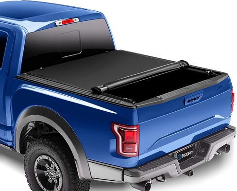 ECCPP 5.5FT Truck Bed Cover Kit Roll Up Tonneau Cover for Ford for F-150 2004-2018 - Only Fits 5'5"FT Ttuck Bed in Saudi Arabia