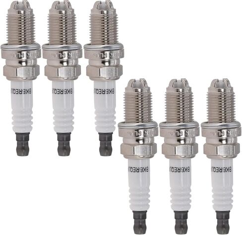Spark Plugs BKR6EQUP 12120037607 3199 Automotive Replacement Iridium Spark Plug Set of 4 Compatible with BMW 330i 525i X3 X5 745i X3 X5 in Saudi Arabia
