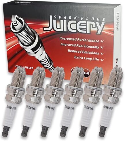 Spark Plugs BKR6EQUP 12120037607 3199 Automotive Replacement Iridium Spark Plug Set of 4 Compatible with BMW 330i 525i X3 X5 745i X3 X5 in Saudi Arabia