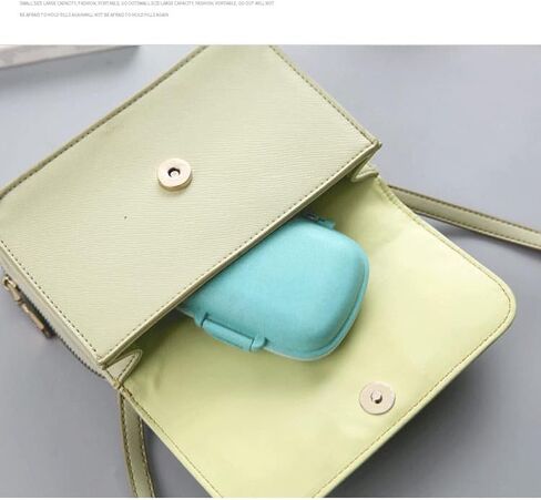 Daily Pill Organizer 1 Travel Portable Pill Case 8 Compartments Pill Box with Seal Ring Moisture Proof Small Medicine Vitamin Holder Container for Pocket Purse Waterproof Pill Supplement Case (Blue) in Saudi Arabia