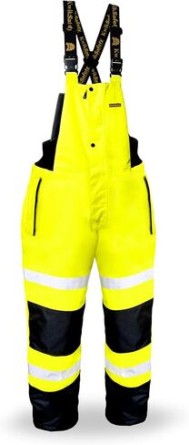 KwikSafety - شارلوت، كارولاينا الشمالية - TORRENT High Vis Rain Jacket Trench Coat & RIVER OTTER Rain Bibs Class 3 ANSI OSHA Compliant in Kuwait