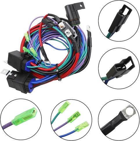 Board Wiring Cable Harness, Marine Tilt Trim Unit Jack Plate Wire Harness Kit Replacement for Marine CMC/TH Tilt Trim Unit Jack Plate Replaces 7014G PT-130 PT-35 PL-65 in Saudi Arabia