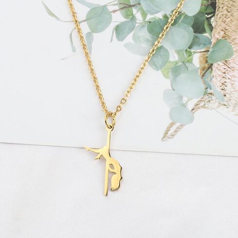 Pole Dancer Gift Pole Dancing Pendant Necklace Dancing Lovers Earrings Jewelry Pole Dance Instructor Appreciation Gift in Saudi Arabia