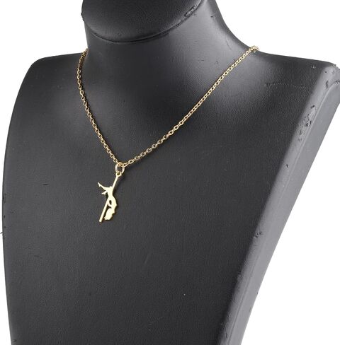Pole Dancer Gift Pole Dancing Pendant Necklace Dancing Lovers Earrings Jewelry Pole Dance Instructor Appreciation Gift in Saudi Arabia