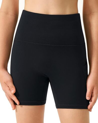 Stelle Girls 4"/8" Volleyball Shorts Youth Bike Shorts Athletic Yoga Dance Gymnastics Compression Shorts with Pockets in Saudi Arabia