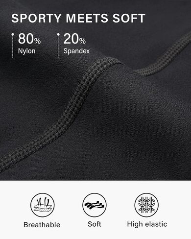 Stelle Girls 4"/8" Volleyball Shorts Youth Bike Shorts Athletic Yoga Dance Gymnastics Compression Shorts with Pockets in Saudi Arabia
