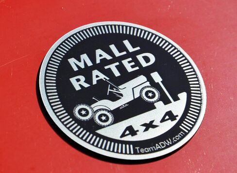 Mall Rated Badges for Jeep (Set of 2) - USA made (Fits Based Jeeps) in Saudi Arabia
