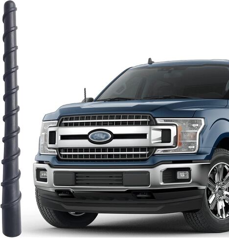 هوائي مطاطي حلزوني مرن 7 بوصة لفورد F-150 (2009-2023)، فورد F-250 (2009-2023)، فورد F-350 (2011-2023)، فورد برونكو (2021-2023)، فورد رابتور (2010-) 2023) سارية استبدال الهوائي in Saudi Arabia