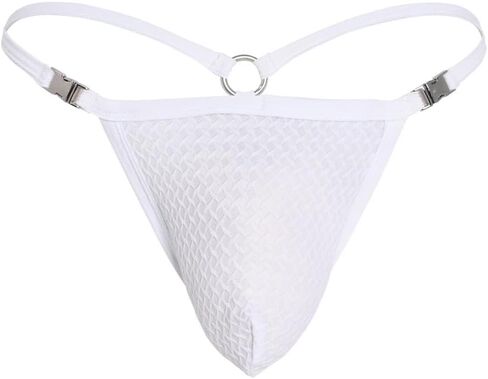 Andrew Christian Platinum Buckle Thong w/ALMOST NAKED in Saudi Arabia