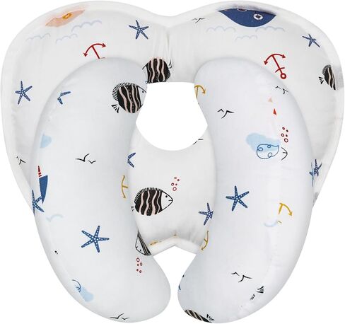 وسادة اثنان في واحد على شكل حرف U لمقعد السيارة أثناء السفر للرضع، تستخدم لدعم وحماية وسائد عربات الأطفال النائمة in Kuwait