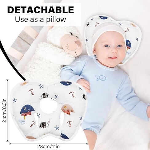 وسادة اثنان في واحد على شكل حرف U لمقعد السيارة أثناء السفر للرضع، تستخدم لدعم وحماية وسائد عربات الأطفال النائمة in Kuwait