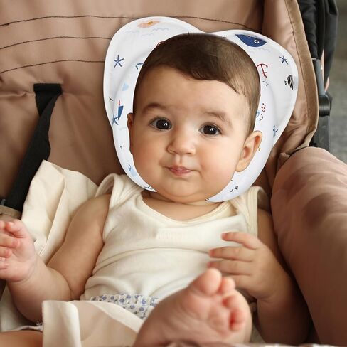 وسادة اثنان في واحد على شكل حرف U لمقعد السيارة أثناء السفر للرضع، تستخدم لدعم وحماية وسائد عربات الأطفال النائمة in Kuwait