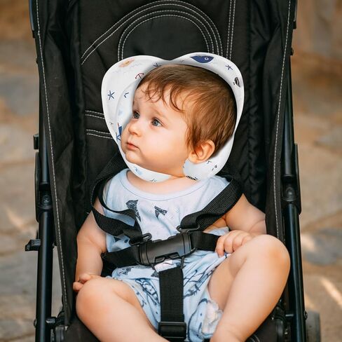 وسادة اثنان في واحد على شكل حرف U لمقعد السيارة أثناء السفر للرضع، تستخدم لدعم وحماية وسائد عربات الأطفال النائمة in Kuwait