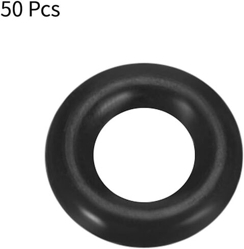 uxcell O-Rings Nitrile Rubber, 3mm Inner Diameter, 5mm OD, 1mm Width, Round Seal Gasket(Pack of 50) in Saudi Arabia