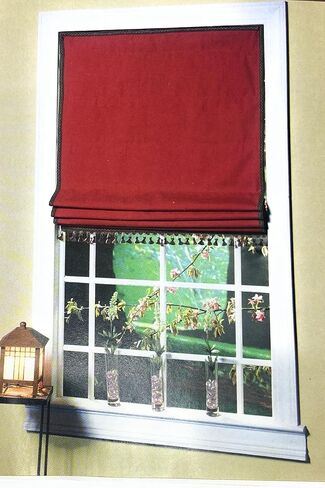 طقم الظل الروماني يناسب Windows بحد أقصى 36 بوصة عرض × 54 بوصة طول أو 48 بوصة عرض × 60 بوصة طول (مجموعة الظل الروماني 36 بوصة عرض × 54 بوصة طول) in Kuwait