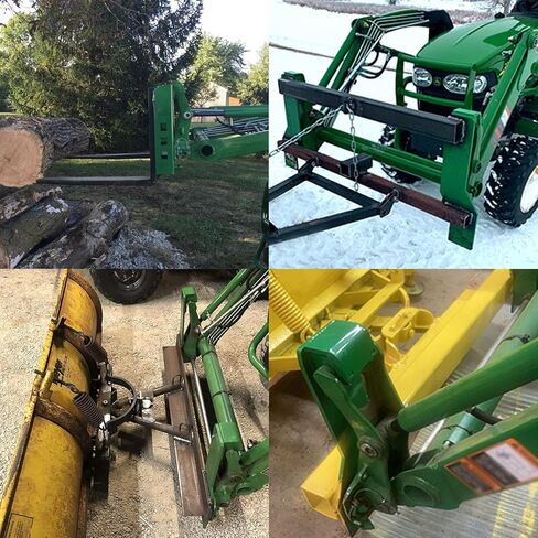 لحام سريع للجرارات على دعامات التثبيت المناسبة لوادر الجرارات الأمامية من John Deere in Kuwait