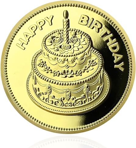 CHURYUML 40th Birthday Gifts for Women or Men Happy 40th Birthday Coin Unique 40 Year Old Gift Ideas Lucky Commemorative Coins for Mom Dad Friends Sisters Brothers in Saudi Arabia
