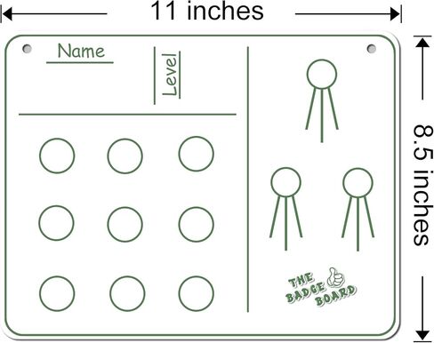 Badge Board Reward Chart with Levels for Kids Behavior and Motivation (Blue) in Saudi Arabia