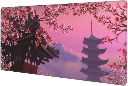 Leopard Print Gaming Mouse Pad Non Slip XL Large Mousepad Stitched Edge Rubber Base Desk Mat for Laptop PC Computer in Saudi Arabia