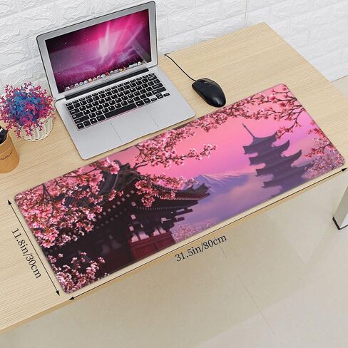 Leopard Print Gaming Mouse Pad Non Slip XL Large Mousepad Stitched Edge Rubber Base Desk Mat for Laptop PC Computer in Saudi Arabia