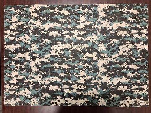 US Camo Crops مقاس كبير 68.58 سم × 50.8 سم مموه بالكامل من قماش الشامي الطبيعي in Kuwait