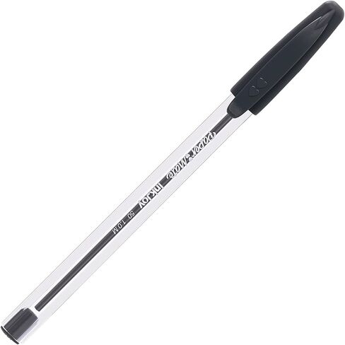 Paper Mate 2013158 InkJoy 50ST Ballpoint Pens, Ultra Smooth Ink, Reliable and Fluid 1.0mm Medium Tip, Pack of 24, Black in Saudi Arabia