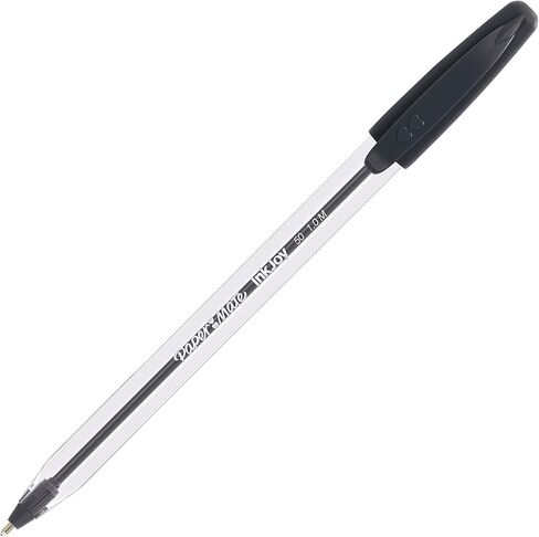 Paper Mate 2013158 InkJoy 50ST Ballpoint Pens, Ultra Smooth Ink, Reliable and Fluid 1.0mm Medium Tip, Pack of 24, Black in Saudi Arabia