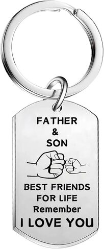 هدايا الأب من ابنة الابن الأب المفاتيح هدايا عيد الأب الأب هدية عيد ميلاد بابا تذكر أنا أحبك أبي in Kuwait