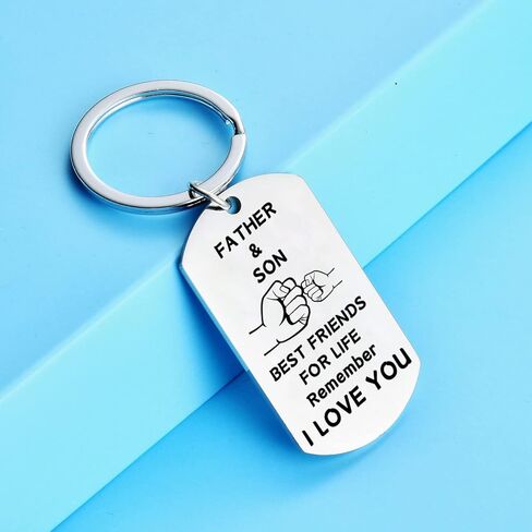 هدايا الأب من ابنة الابن الأب المفاتيح هدايا عيد الأب الأب هدية عيد ميلاد بابا تذكر أنا أحبك أبي in Kuwait