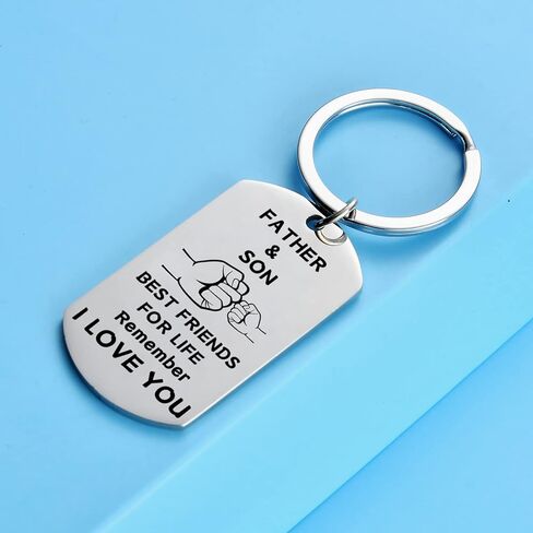 هدايا الأب من ابنة الابن الأب المفاتيح هدايا عيد الأب الأب هدية عيد ميلاد بابا تذكر أنا أحبك أبي in Kuwait