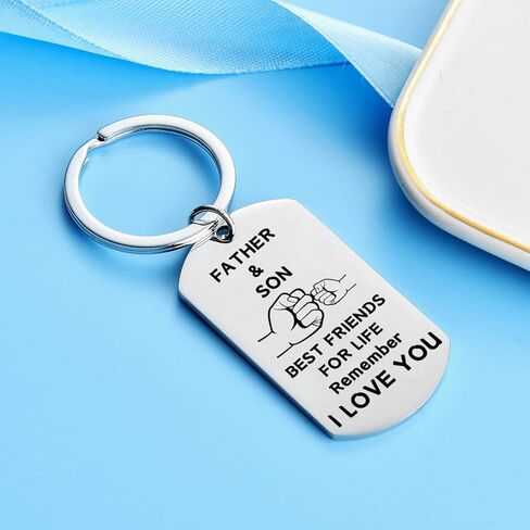 هدايا الأب من ابنة الابن الأب المفاتيح هدايا عيد الأب الأب هدية عيد ميلاد بابا تذكر أنا أحبك أبي in Kuwait