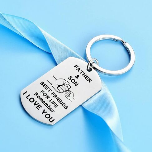 هدايا الأب من ابنة الابن الأب المفاتيح هدايا عيد الأب الأب هدية عيد ميلاد بابا تذكر أنا أحبك أبي in Kuwait