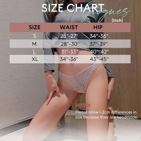 Lace Thongs for Women Seamless Thong Bikinis No Show Underwear Cheeky Panties Sexy Women Thongs 5 Pack in Saudi Arabia