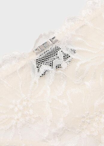 Emporio Armani Women's Dreamy Viscose Lace Thong in Saudi Arabia